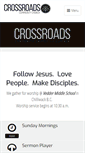 Mobile Screenshot of crossroadscommunity.ca