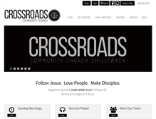 Tablet Screenshot of crossroadscommunity.ca